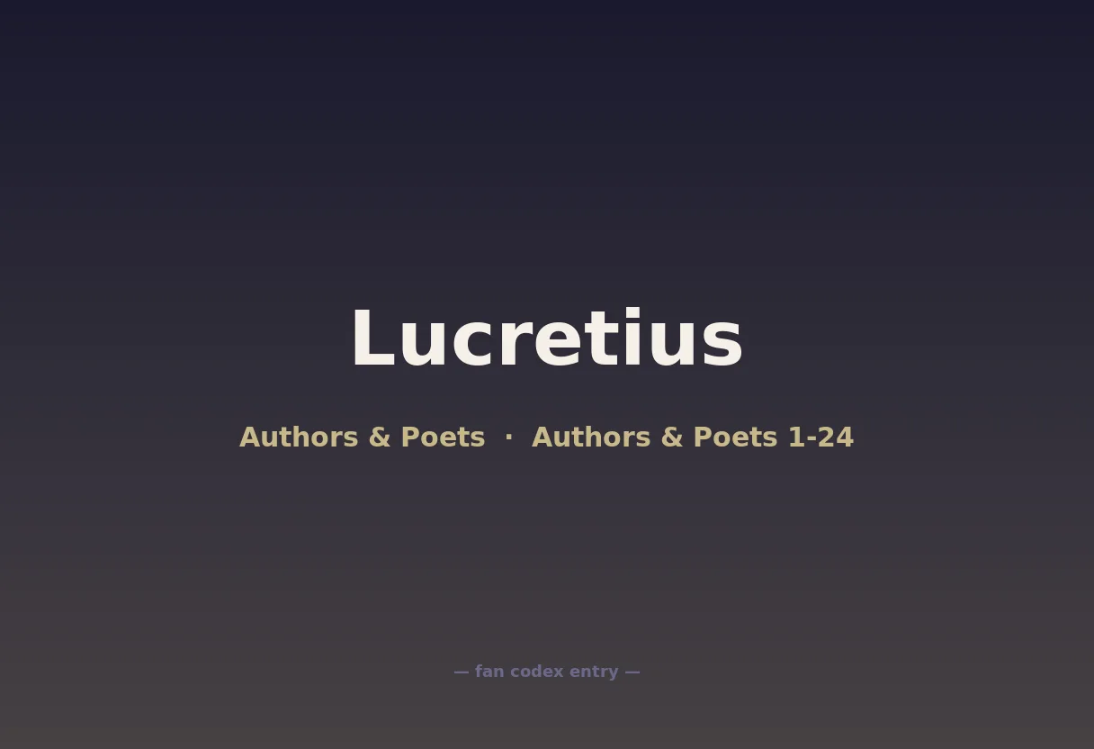 Lucretius