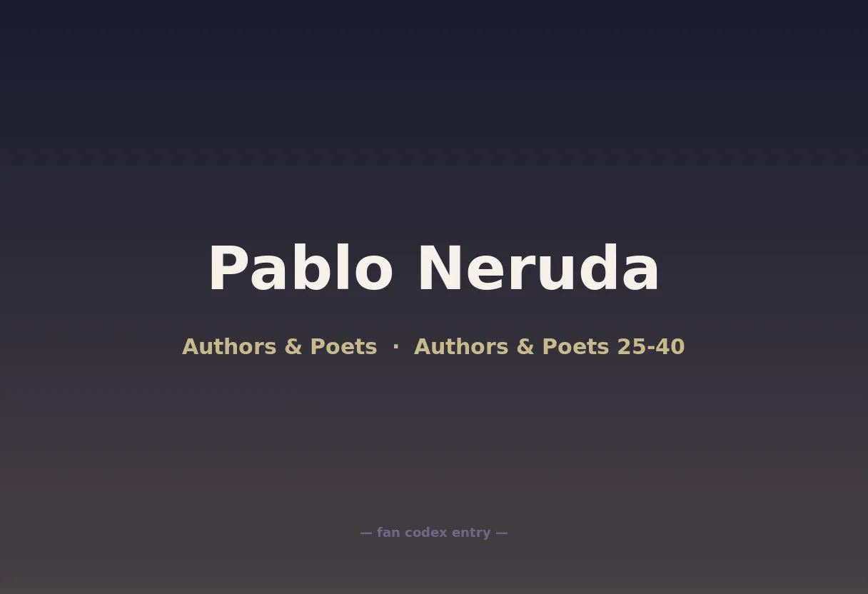 Pablo Neruda