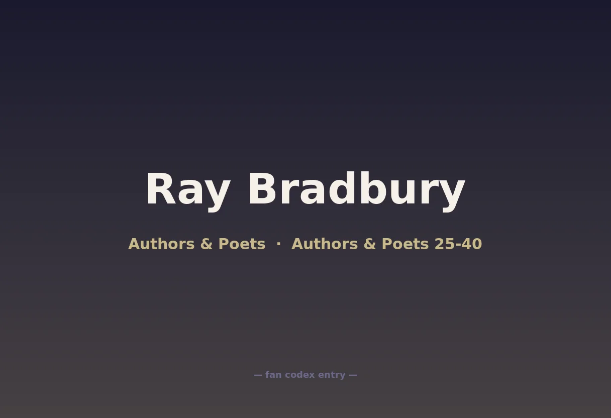 Ray Bradbury