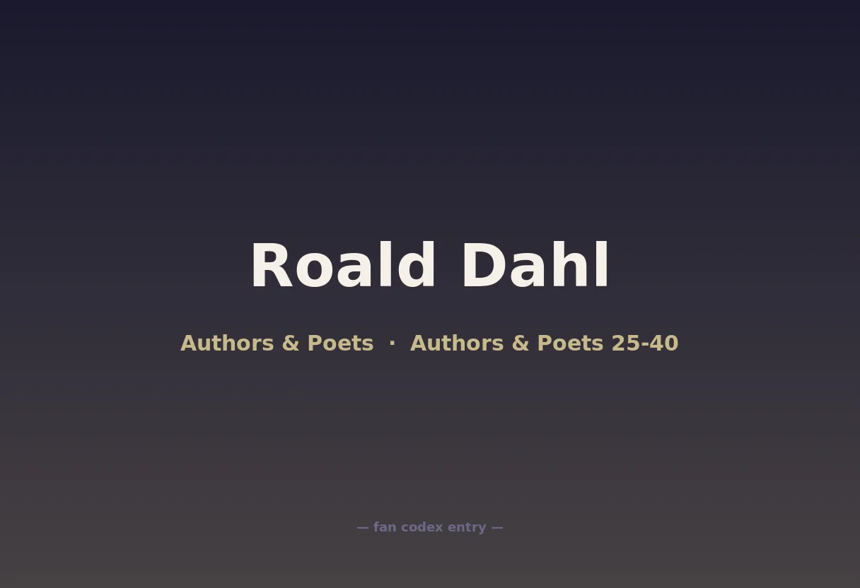Roald Dahl